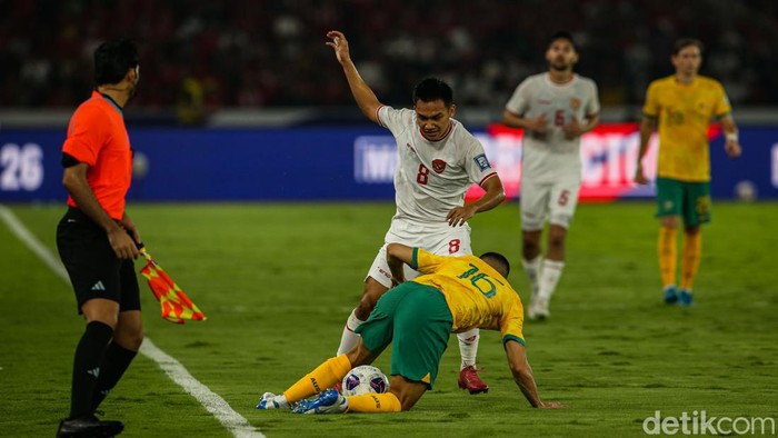 Witan Sulaeman Witan Sulaeman bermain dalam laga Indonesia vs Australia Grup C Kualifikasi Piala Dunia 2026 di Stadion Utama Gelora Bung Karno (SUGBK), Jakarta, Selasa (10/9/2024).