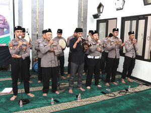 Hadrah Meriahkan Maulid Nabi Muhammad di Masjid Agung Junnatul Fuaddah