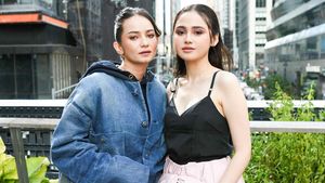 Adu Gaya Kontras Syifa Hadju & Enzy Storia di New York Fashion Week