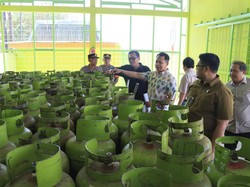 Respons Elpiji Langka, Tim Gabungan Satgas Pangan di Kediri Sidak Agen