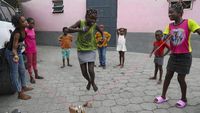 Tawa Anak-anak Haiti di Tengah Kekerasan Geng