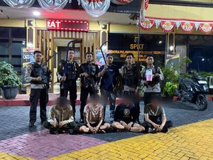 Bawa Sajam dan Air Keras, 4 Remaja Hendak Tawuran di Jakbar Diamankan