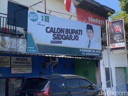 PKB Sidoarjo Turunkan Baliho Subandi yang Masih Pakai Logo Partai