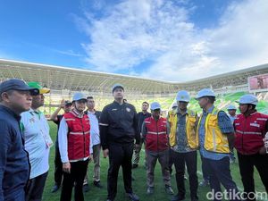 Menpora Tinjau Stadion Utama Sport Center di Sumut, 16 September Diuji Coba Menpora Tinjau Stadion Utama Sport Center di Sumut, 16 September Diuji Coba