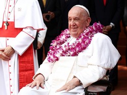 Paus Fransiskus Tiba di Roma Usai Lawatan Terlama ke Asia-Pasifik