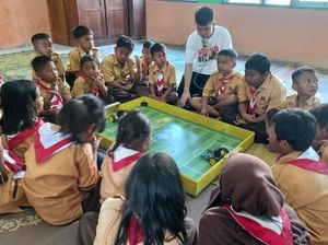 Senangnya Siswa SD di Soropaten Klaten Dapat Kunjungan Kemendikbudristek