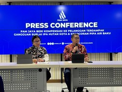 PAM Jaya Beri Kompensasi ke Pelanggan Terdampak Gangguan Suplai Air