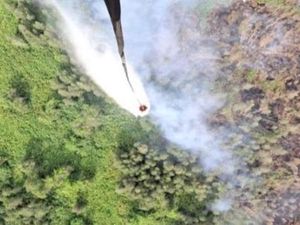 3 Daerah Sumsel Masih Terjadi Karhutla, Water Boombing Dioptimalkan