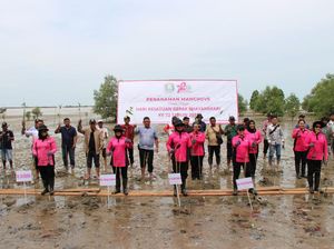 Bhayangkari Polri Beri 4.000 Sembako-Bangun Sumur Bor di Pulau Sebatik