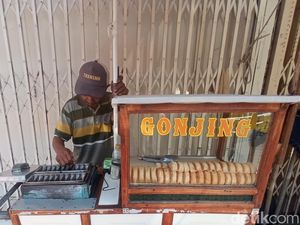 Gurih Lembut Kue Gonjing di Cirebon, Cocok jadi Teman Minum Kopi