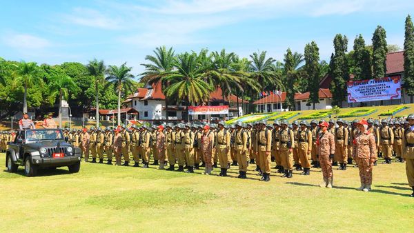 Ratusan Calon Praja IPDN Mengikuti Diksarmendispra