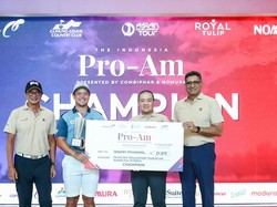 Duet Pegolf Indonesia-Malaysia Rajai Turnamen di Bogor