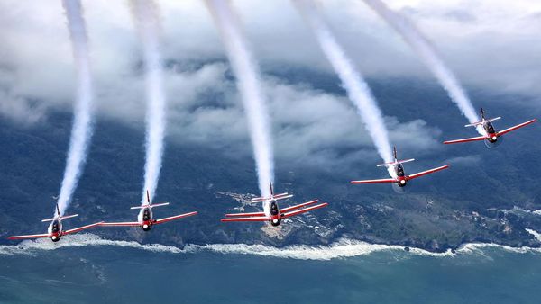 Tim Penerbangan Elit TNI AU Bakal Tampil Memukau di Bali Airshow