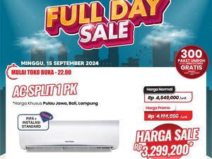 Cari AC Baru? Besok ke Transmart Full Day Sale, 1 PK Mulai Rp 3 Jutaan