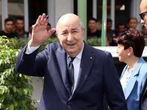 Capres Petahana Tebboune Menang Pilpres Aljazair, Raup 84% Suara Capres Petahana Tebboune Menang Pilpres Aljazair, Raup 84% Suara