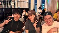 Baim Wong Cicip Nasi Padang hingga Makan Bareng Anna Jobling