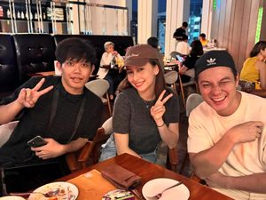 Baim Wong Cicip Nasi Padang hingga Makan Bareng Anna Jobling