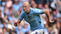 Erling Haaland, striker Manchester City kini punya nilai pasar 200 juta Euro atau setara Rp 3,3 triliun (Getty Images)