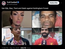 Meme Mohamed Salah KW Usai Jeda Internasional