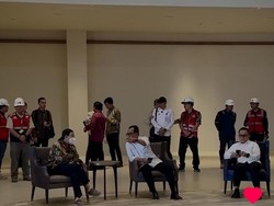 Sri Mulyani-Budi Karya Blusukan ke Bandara IKN, Ada Apa?