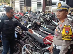 Gagal Balapan, Puluhan Pemuda dan Motor di Probolinggo Terjaring Razia