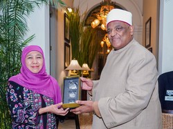 Rektor Al Azhar Mesir Ajak Khofifah Masifkan Moderasi-Toleransi Sejak Dini