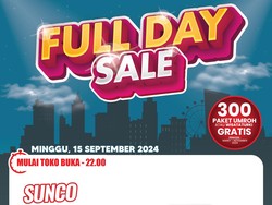 Transmart Full Day Sale! Beli Minyak Goreng-Mi Instan Banyak Diskon