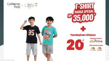 Sayang Anak, Baju Anak Mulai Rp 35 Ribu di Transmart Full Day Sale