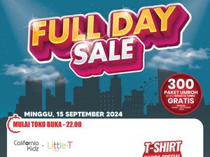 Sayang Anak, Baju Anak Mulai Rp 35 Ribu di Transmart Full Day Sale