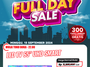 Beli TV di Transmart Full Day Sale Bisa Hemat Rp 2 Jutaan, Segera Merapat!