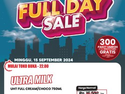 Transmart Full Day Sale! Beli Kopi-Susu Pasti Lebih Murah
