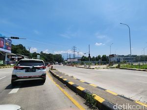 Jalur Lalin dari Sukabumi ke Bogor Ramai Lancar