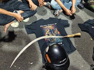 20 Pemuda Diduga Hendak Tawuran Diamankan di Semarang, Polisi Sita Sajam-Miras