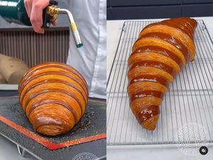 Wow! Kreasi Croissant Jumbo Chef Ini Ditonton 18 Juta Kali