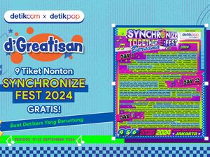 detikpop Bagi-bagi Tiket Synchronize Fest 2024 Loh! detikpop Bagi-bagi Tiket Synchronize Fest 2024 Loh!