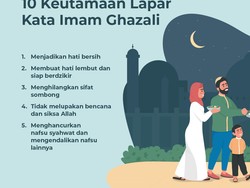 10 Keutamaan Lapar Kata Imam Ghazali