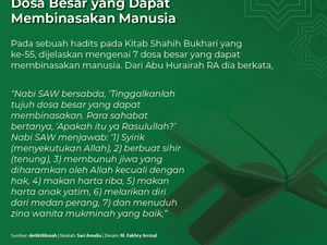 7 Dosa Besar dalam Islam yang Membinasakan Manusia
