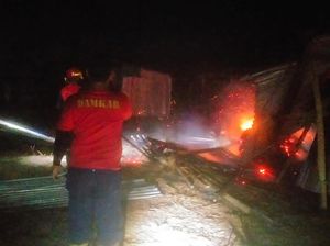 Kandang Terbakar, Tiga Babi Hangus Terpanggang