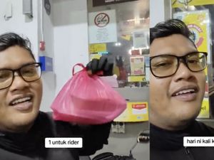 Murah Hati! Pelanggan Ini Selalu Pesankan Makanan untuk Sopir Ojol