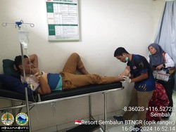 Pendaki asal Malaysia Jatuh ke Tebing Sedalam 10 Meter di Gunung Rinjani