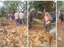 Polisi yang Nyaris Bentrok dengan Warga Hendak Tangkap Pencuri Motor Petugas