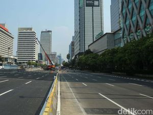 Proyek MRT Fase 2 Hampir Rampung, Jalan Thamrin Bakal Kembali Lebar
