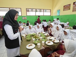 Banyuwangi Simulasi Program Makan Bergizi Gratis di SD Desa Tamanbaru