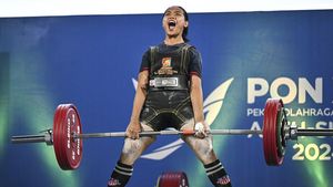 Girangnya Tika Rulini Raih Emas Angkat Berat Kelas 63 Kg di PON XXI