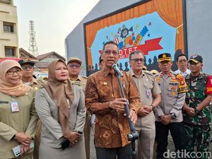 Heru Budi Groundbreaking Penataan Johar Baru, Harap Jadi Tempat Edukasi Warga