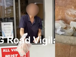 Kesal Dititipi Minuman oleh Ojol, Satpam Ini Buang Minuman Milik Pembeli