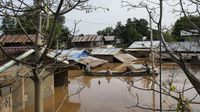 Penampakan Banjir Parah Terjang Myanmar