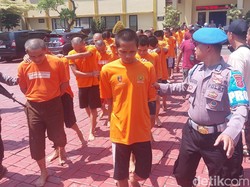 Polisi Tangkap 43 Pengedar dan Pemakai Narkoba di Bogor, 1,5 Kg Sabu Disita