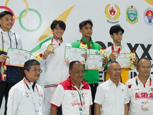 Atlet Taekwondo Jakarta Andi Sultan Sabet Emas di PON 2024 Atlet Taekwondo Jakarta Andi Sultan Sabet Emas di PON 2024