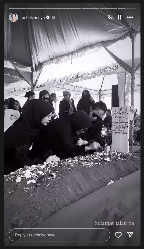 Unggahan Rachel Vennya